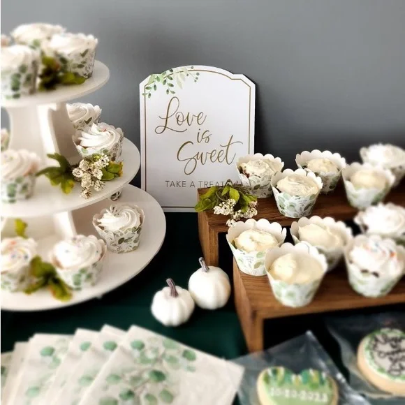 Botanical Greenery Bridal Shower Signs - Picture 6 of 7